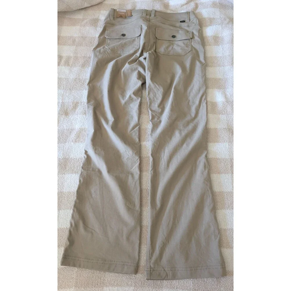 PrAna Halle Pant II Womens 8 Regular Sandbar Beige Outdoor Hiking NWT gorpcore